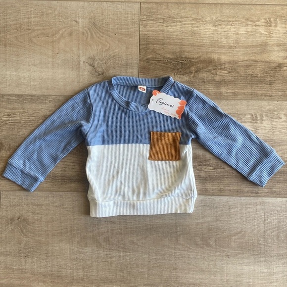Other - Neutral waffle knit long sleeve